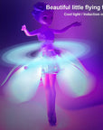 Hand controlled flying fairy toy glowing – view 3