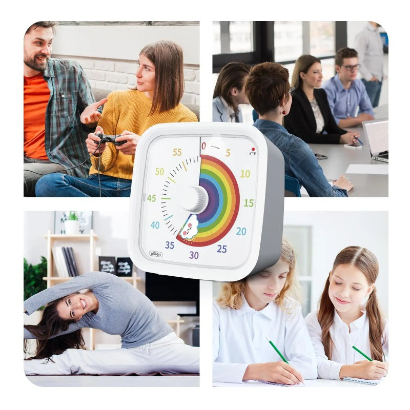 Rainbow visual countdown timer for kids – view 5