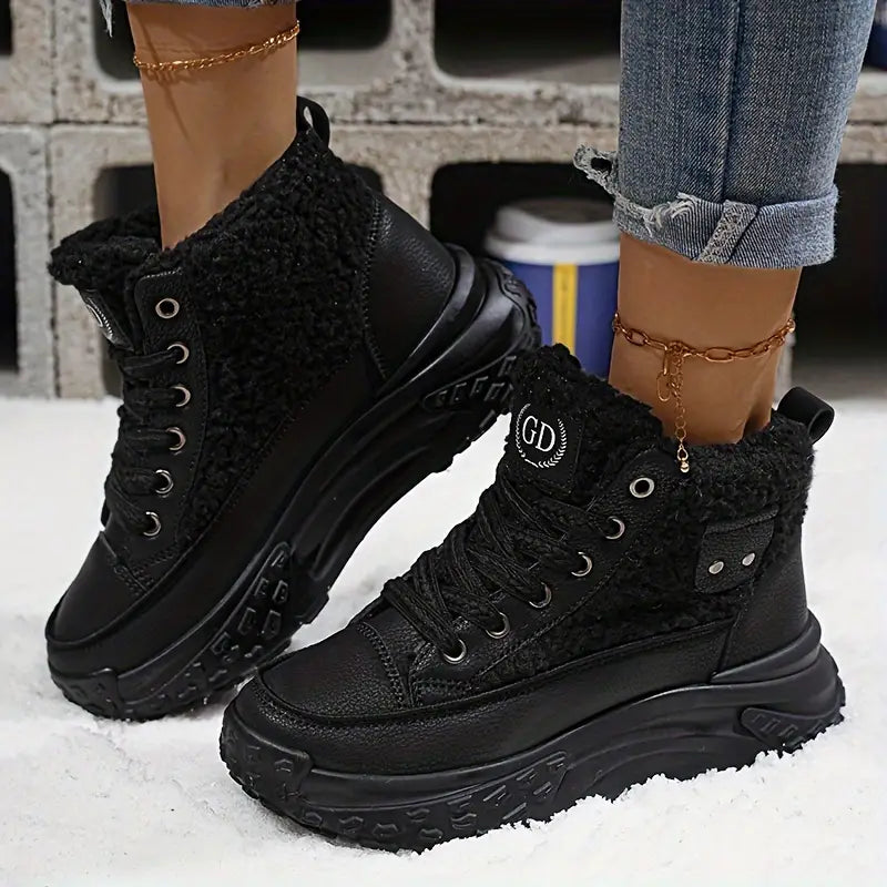 Maureen – Stylish plush lined ankle boots