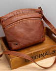 Refined Shoulder Bag with Soft Structure