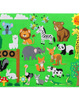 Felt story board with felt animal pieces – view 3