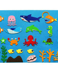 Felt story board with felt animal pieces – view 4