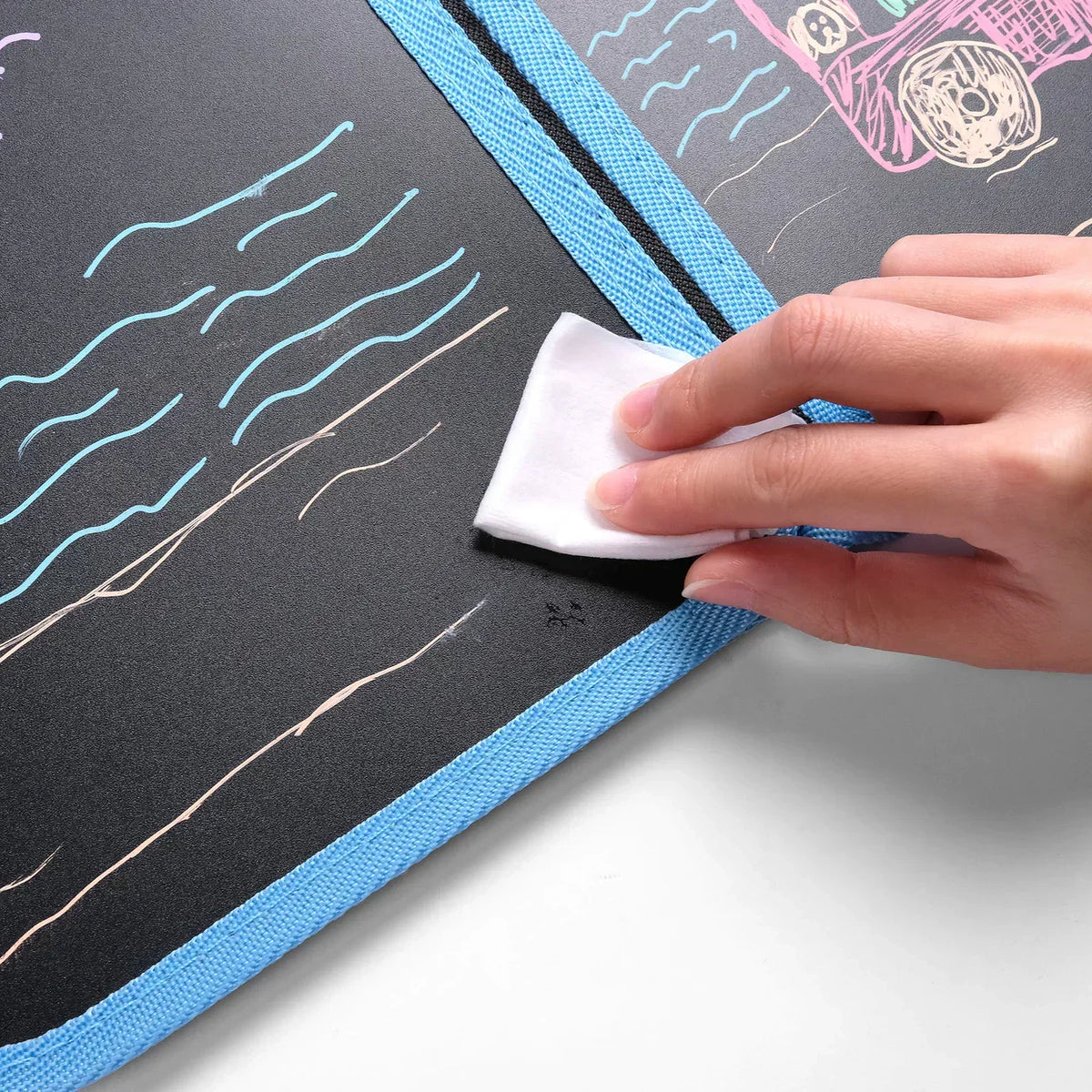 Reusable kids scribble book with markers – view 6