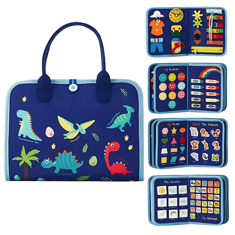 Portable felt busy board for toddlers – view 4
