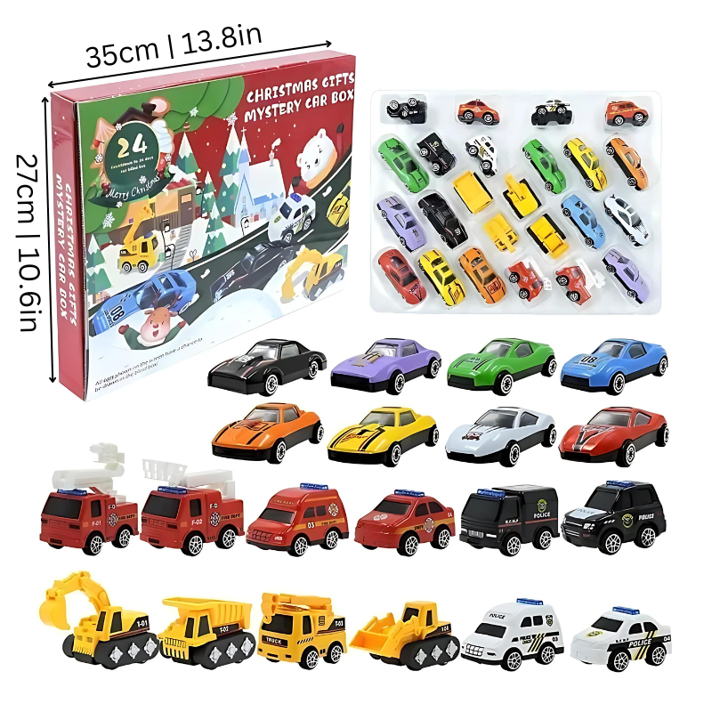 Kids Christmas advent calendar with daily surprises – view 2
