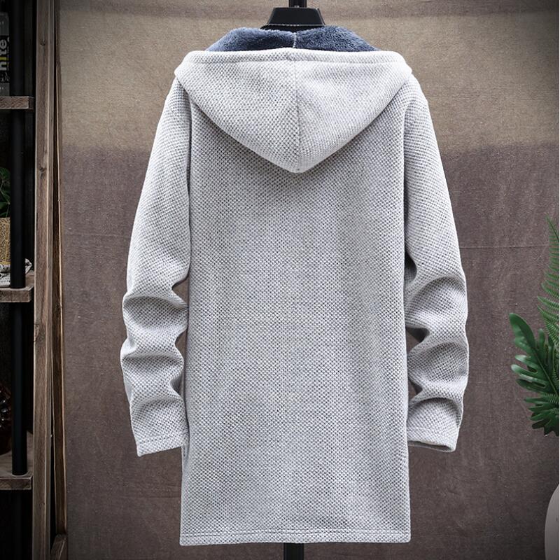 Stylish Hooded Zipper Fleece Jacket