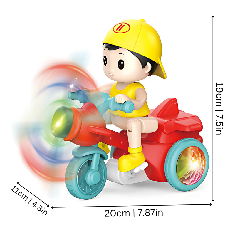 Light-up musical toy motorcycle – view 2
