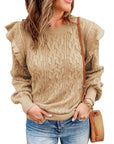 Women's Loose Long Sleeved Sweater