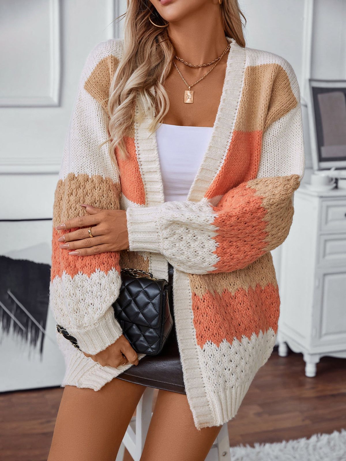 Casual Loose Sleeve Cross-Border Knitted Sweater