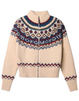 Women's High Collar Knit Sweater