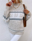 Luna Retro-Inspired Knit Sweater