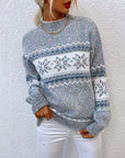 Luna Retro-Inspired Knit Sweater