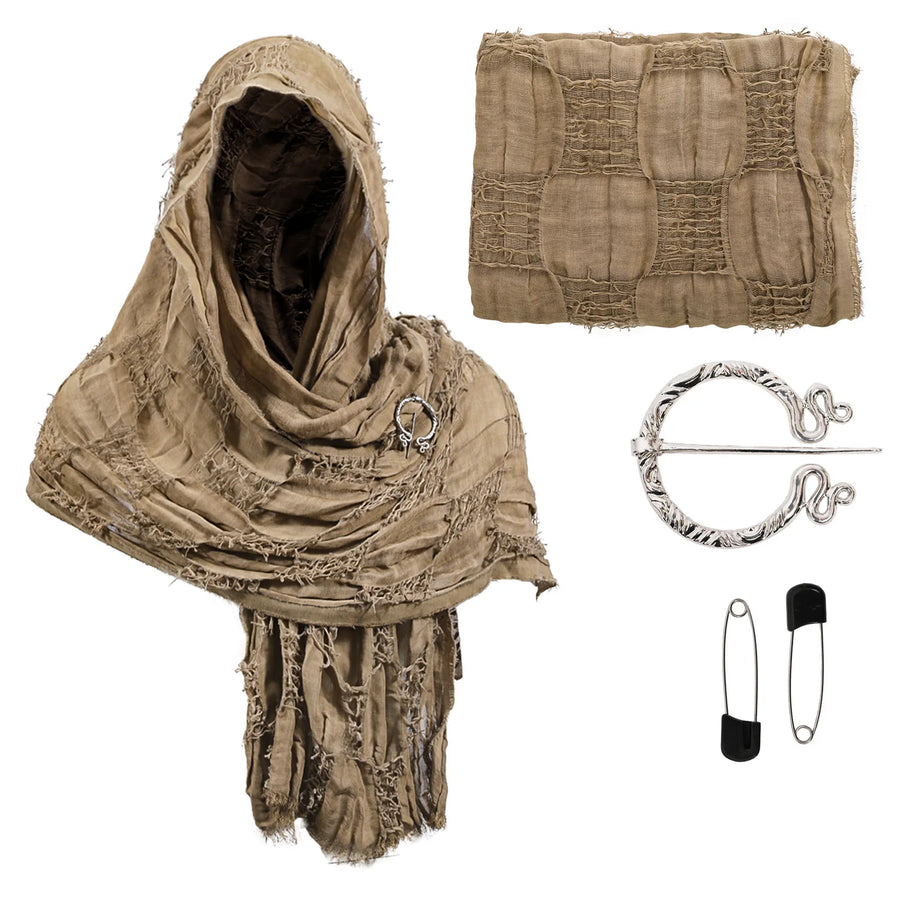 Premium Hooded Shawl Scarf Cowl