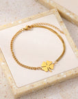 Premium Clover Bracelet with Meaningful Flair