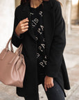 Women's Stylish Wool Blend Coat
