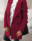 Women's Stylish Wool Blend Coat