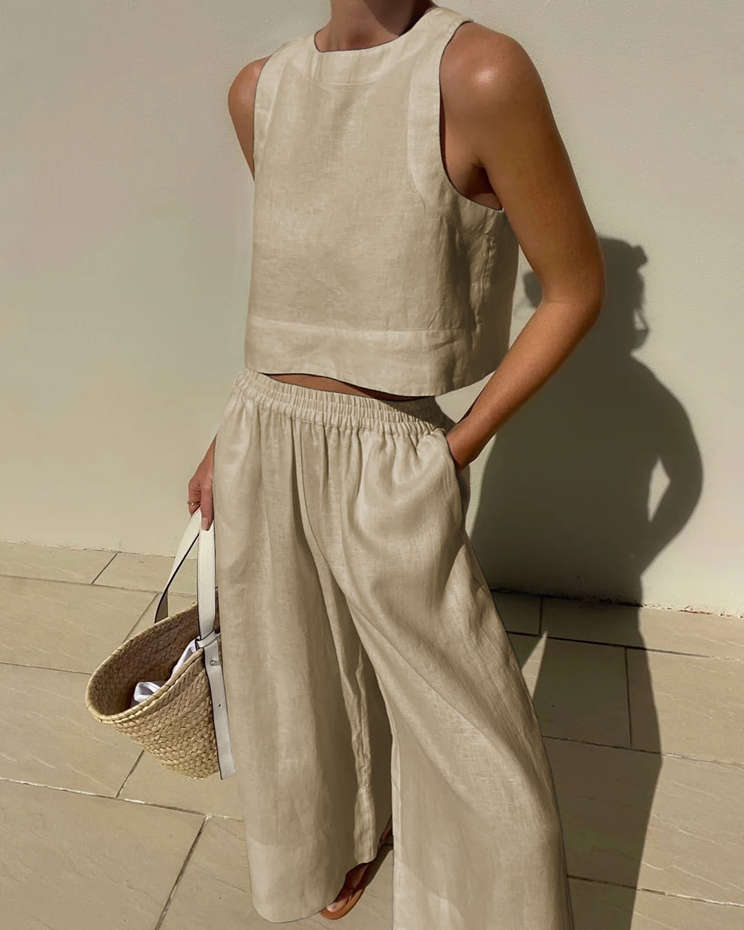 Classic Two Piece Set – Drapey, Elevated Essential for Workday Comfort and City Weekend Style