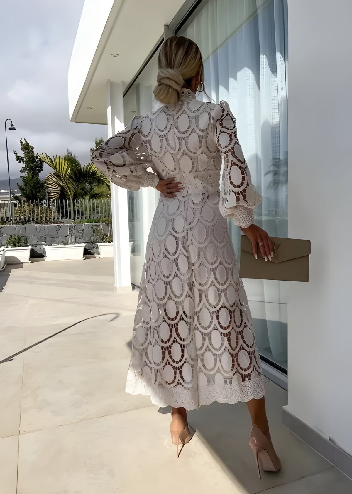 Stylish Flattering Long Dress