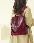 Stylish Leather Bag with Sleek Design