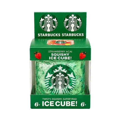Slow rise squishy ice cube fidget toy