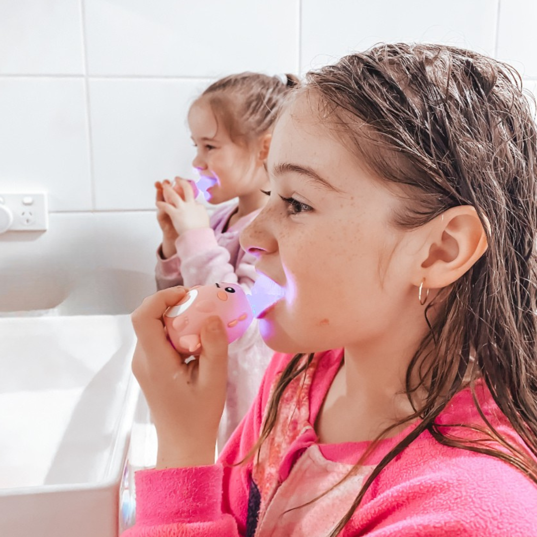 U shaped dinosaur electric toothbrush for kids – view 5