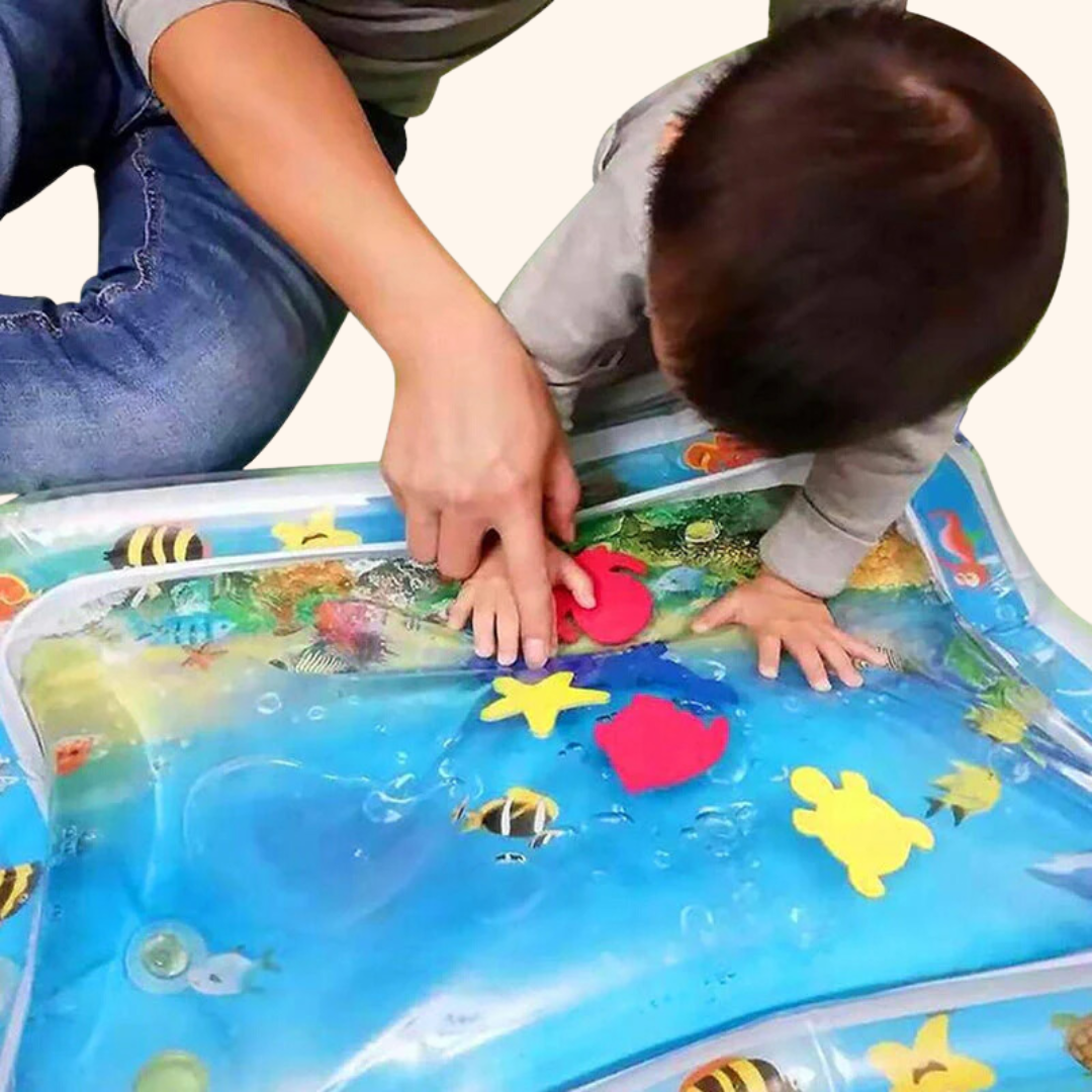 Tummy time water mat with sea animals – view 4
