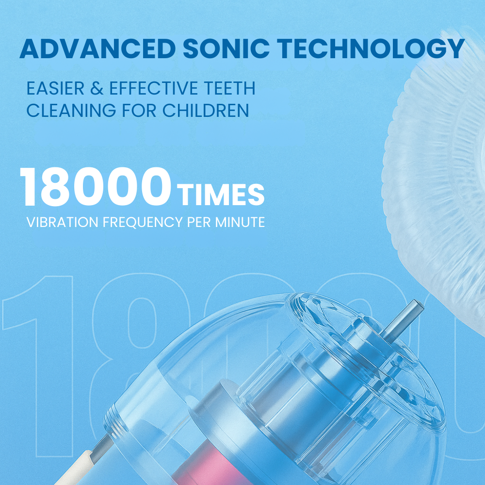 U shaped dinosaur electric toothbrush for kids – view 8
