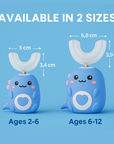 U shaped dinosaur electric toothbrush for kids – view 10