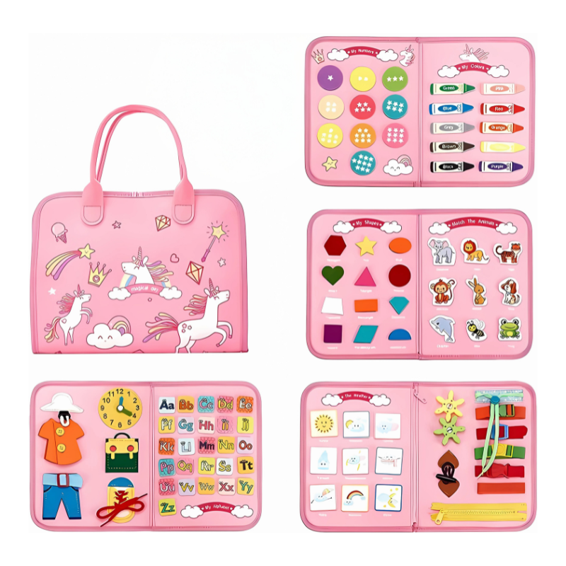 Portable felt busy board for toddlers – view 5