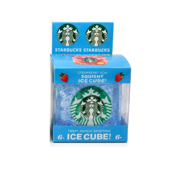 Slow rise squishy ice cube fidget toy – view 2