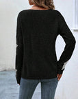 Fashionable Five-Pointed Star Sweater
