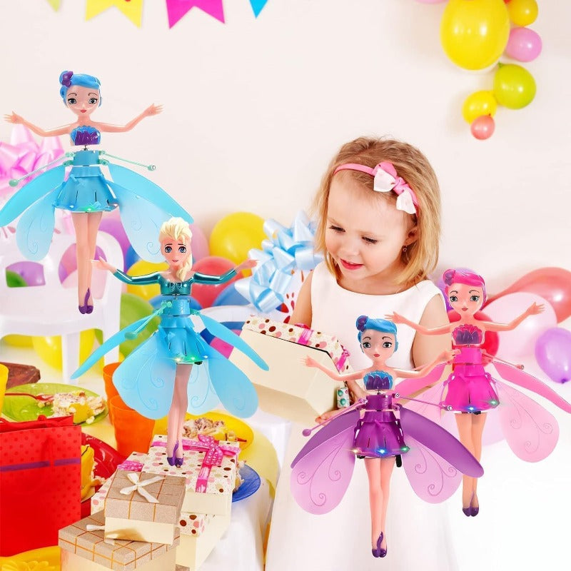 Hand controlled flying fairy toy glowing – view 6