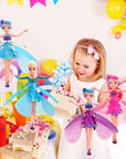 Hand controlled flying fairy toy glowing – view 6