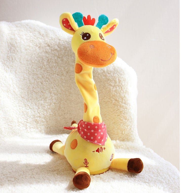 Singing dancing giraffe interactive plush toy – view 7