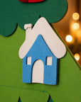 Felt Christmas tree for toddlers with ornaments – view 10
