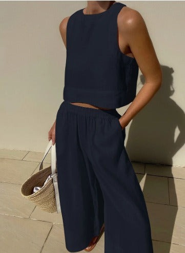 Classic Two Piece Set – Drapey, Elevated Essential for Workday Comfort and City Weekend Style