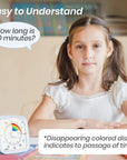 Rainbow visual countdown timer for kids – view 2
