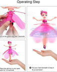Hand controlled flying fairy toy glowing – view 7