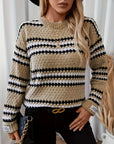 Essential Striped Sweater with Classic Fit