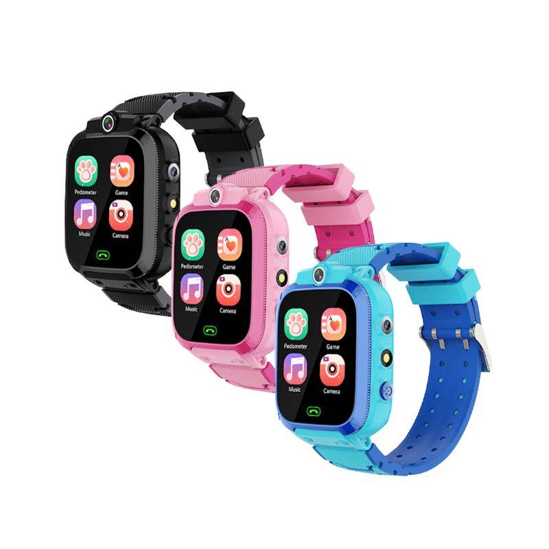 Kids smart watch with colorful silicone strap – view 2