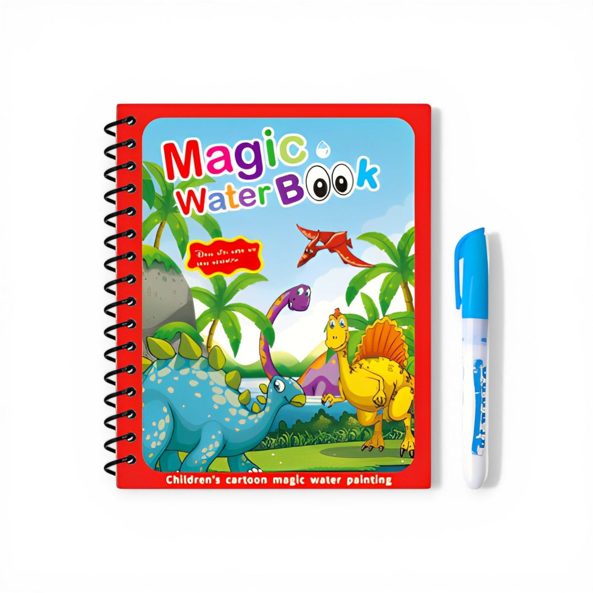 Water coloring book with pen revealing colors – view 4