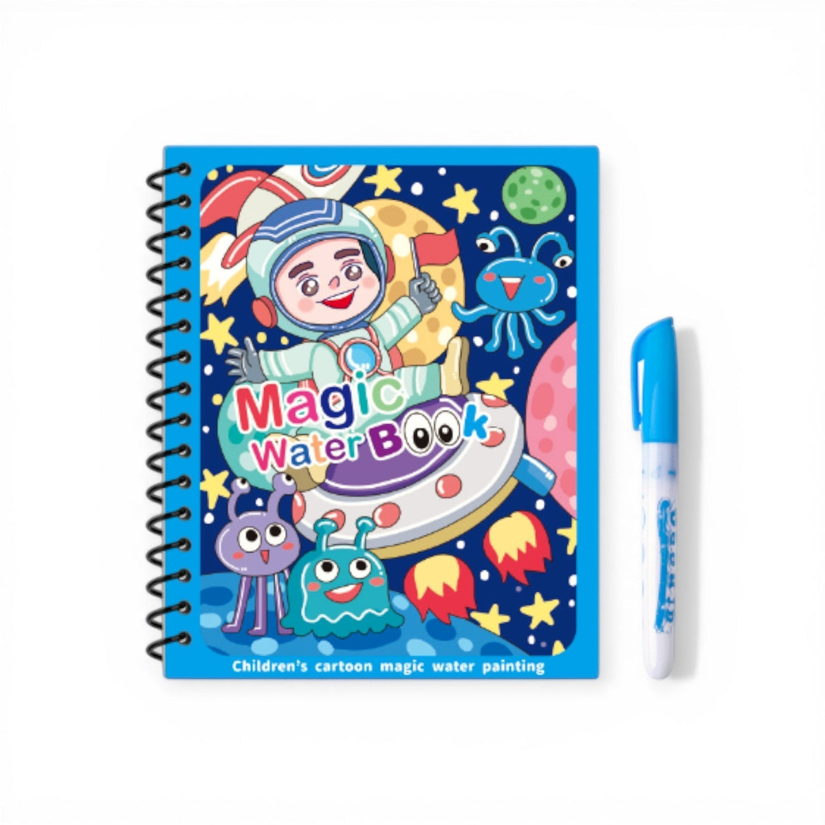 Water coloring book with pen revealing colors – view 6
