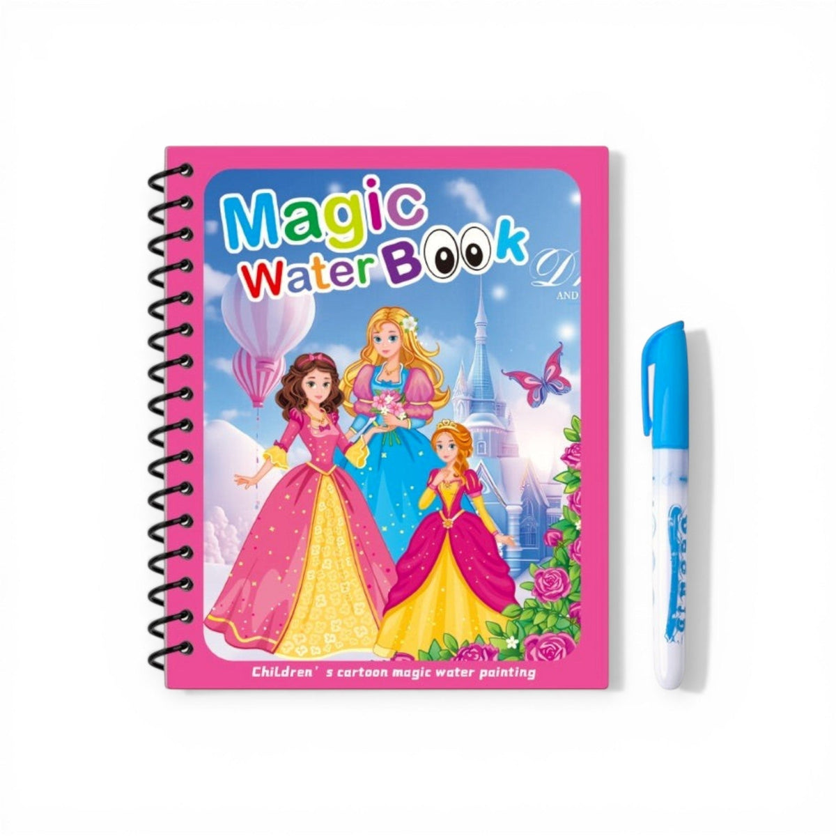 Water coloring book with pen revealing colors – view 3