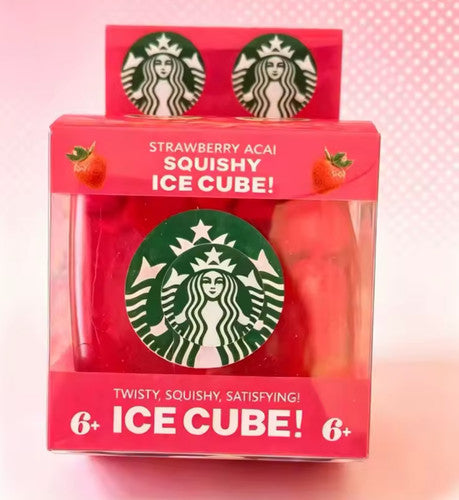 Slow rise squishy ice cube fidget toy – view 4
